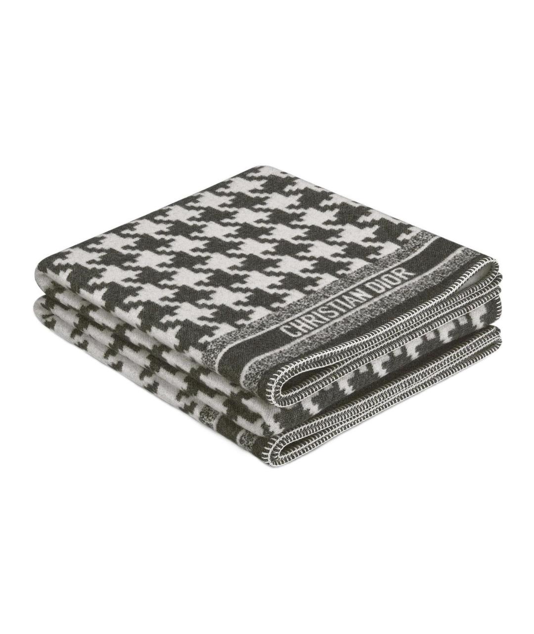 CHRISTIAN DIOR Черный платок, фото 4