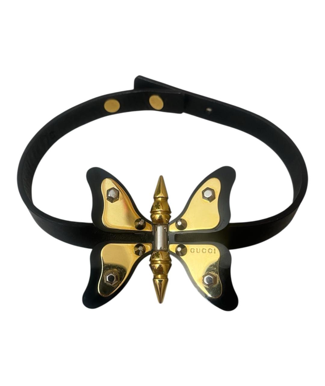 GUCCI Золотой металлический чокер, фото 1