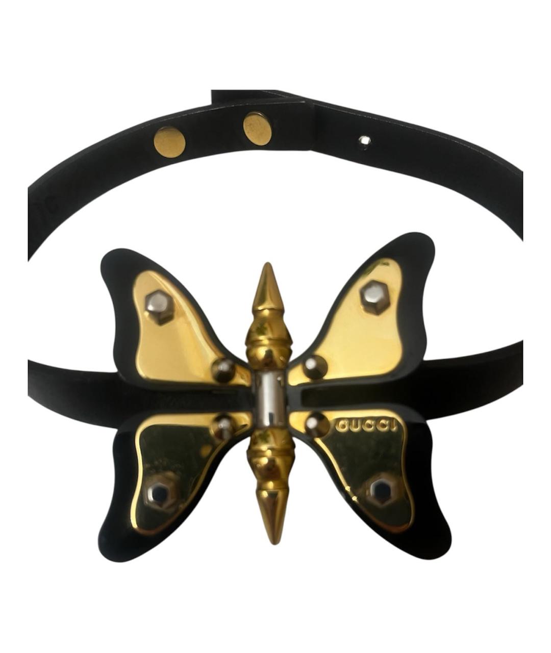 GUCCI Золотой металлический чокер, фото 4