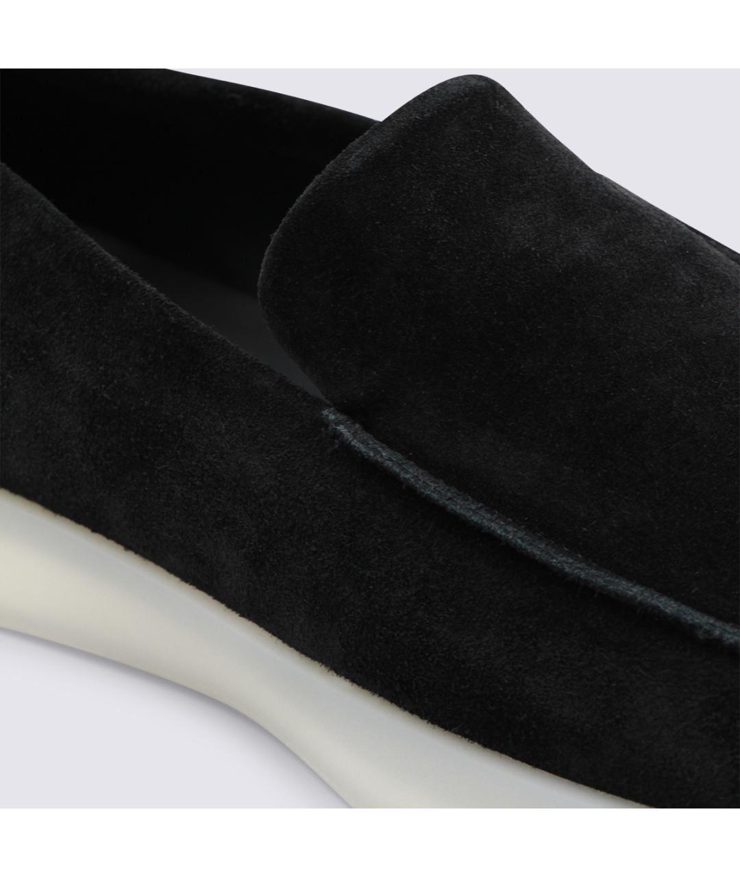 FEAR OF GOD Черные замшевые лоферы, фото 4