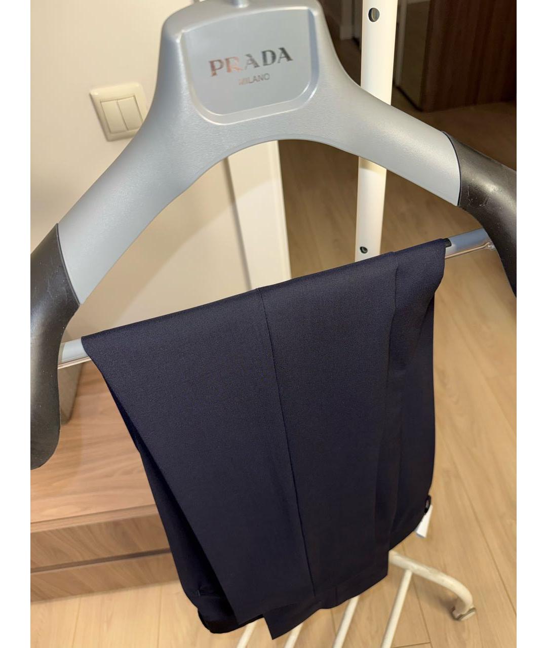 PRADA Темно-синий классический костюм, фото 3