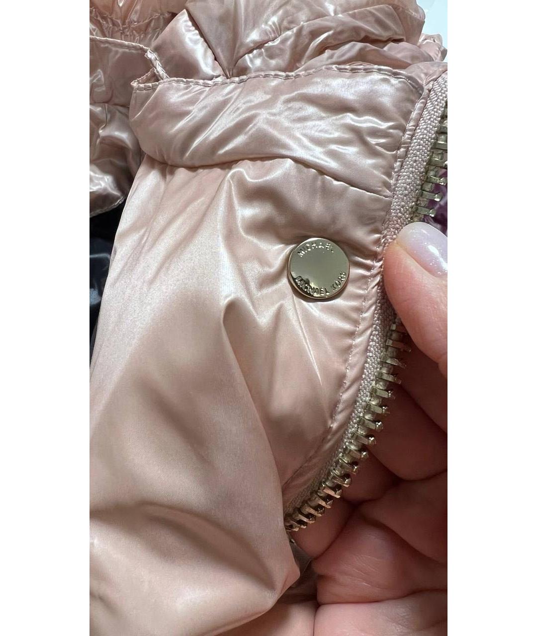 MICHAEL KORS Розовая полиэстеровая куртка, фото 5