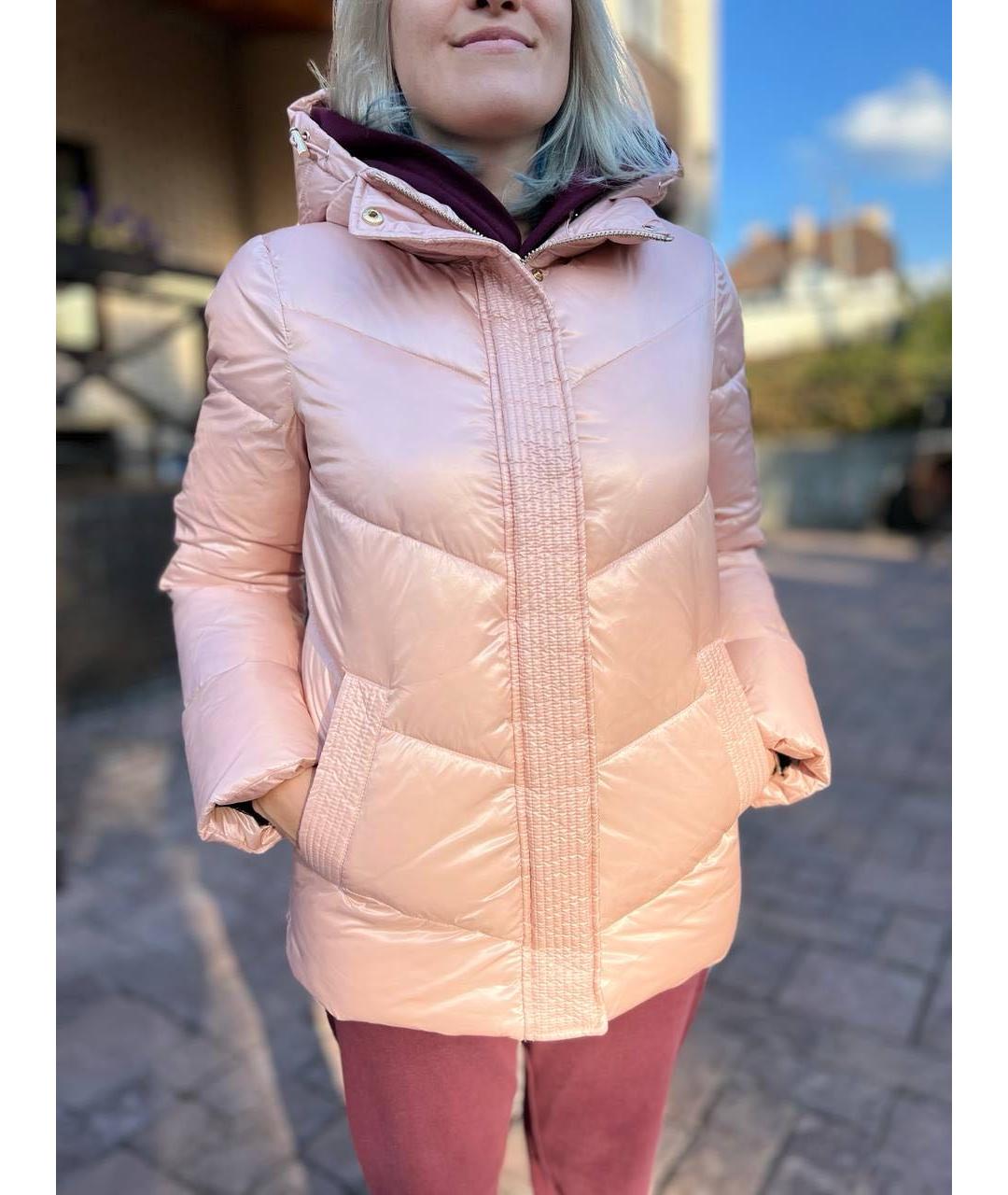 MICHAEL KORS Розовая полиэстеровая куртка, фото 2