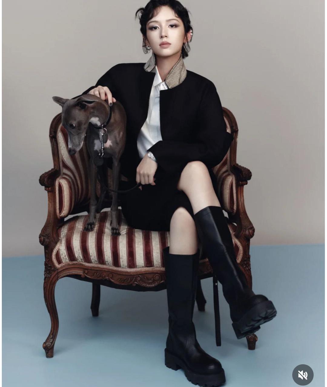 CHRISTIAN DIOR Черный шерстяной жакет/пиджак, фото 2