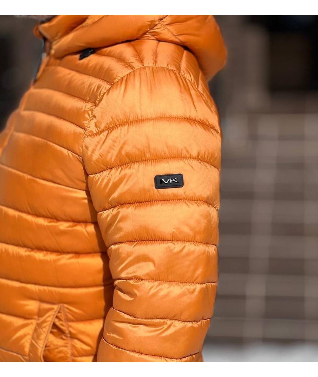MICHAEL KORS Оранжевая куртка, фото 4