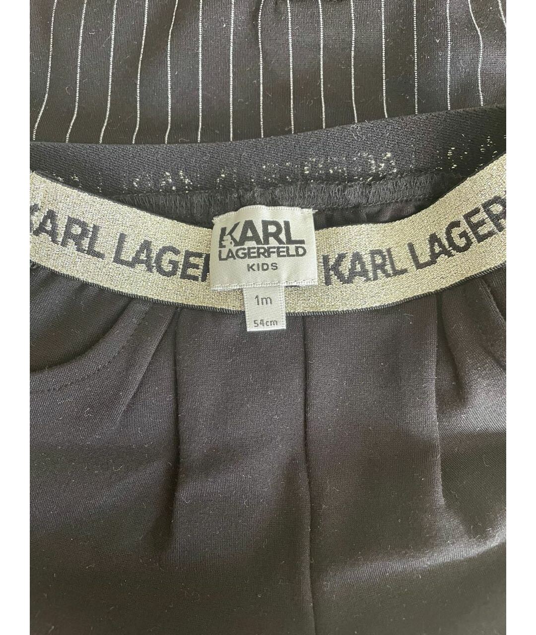 KARL LAGERFELD Черный вискозный комплект, фото 3