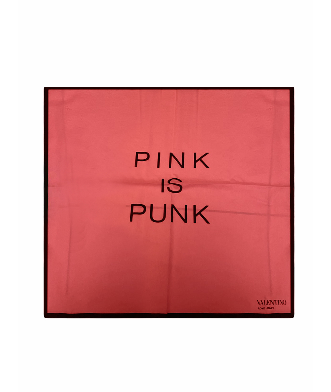 VALENTINO Розовый шарф, фото 1