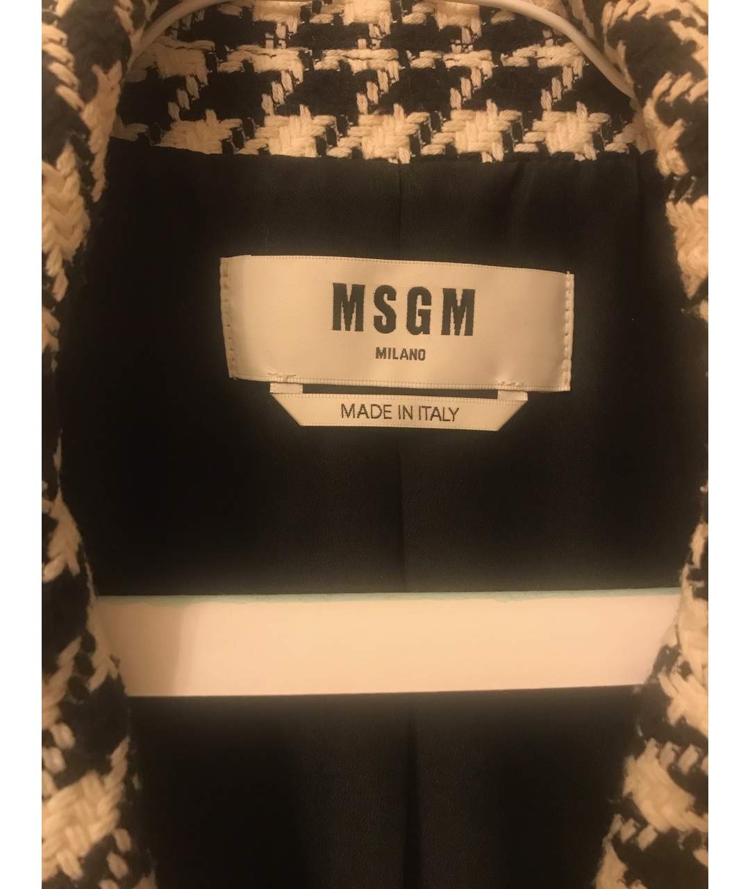 MSGM Черный шерстяной жакет/пиджак, фото 2