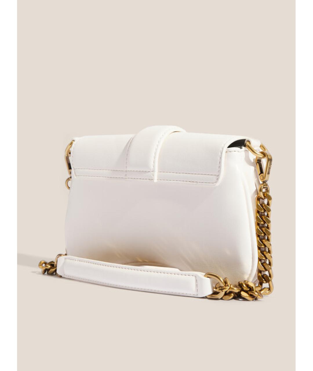 JUST CAVALLI Бежевая сумка через плечо из искусственной кожи, фото 2