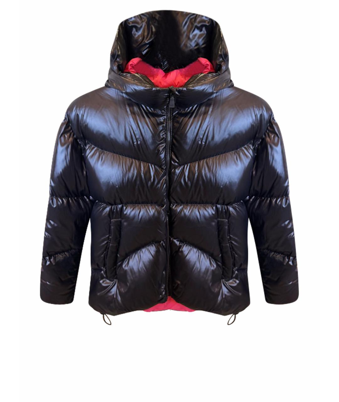 ADD Черный полиамидовый пуховик, фото 1