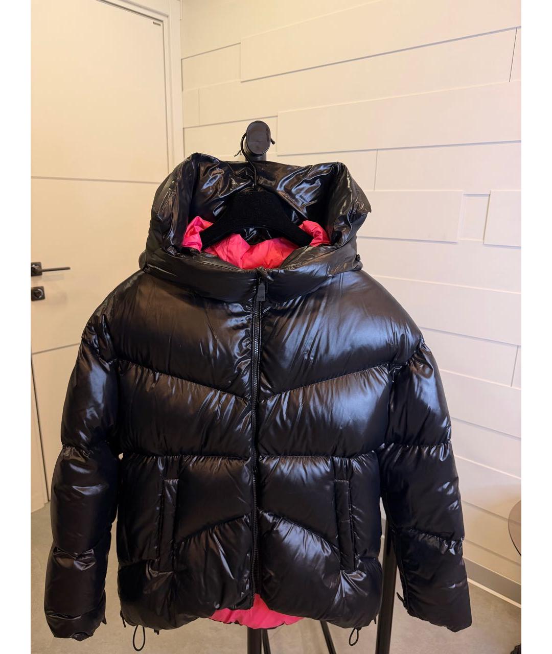 ADD Черный полиамидовый пуховик, фото 6