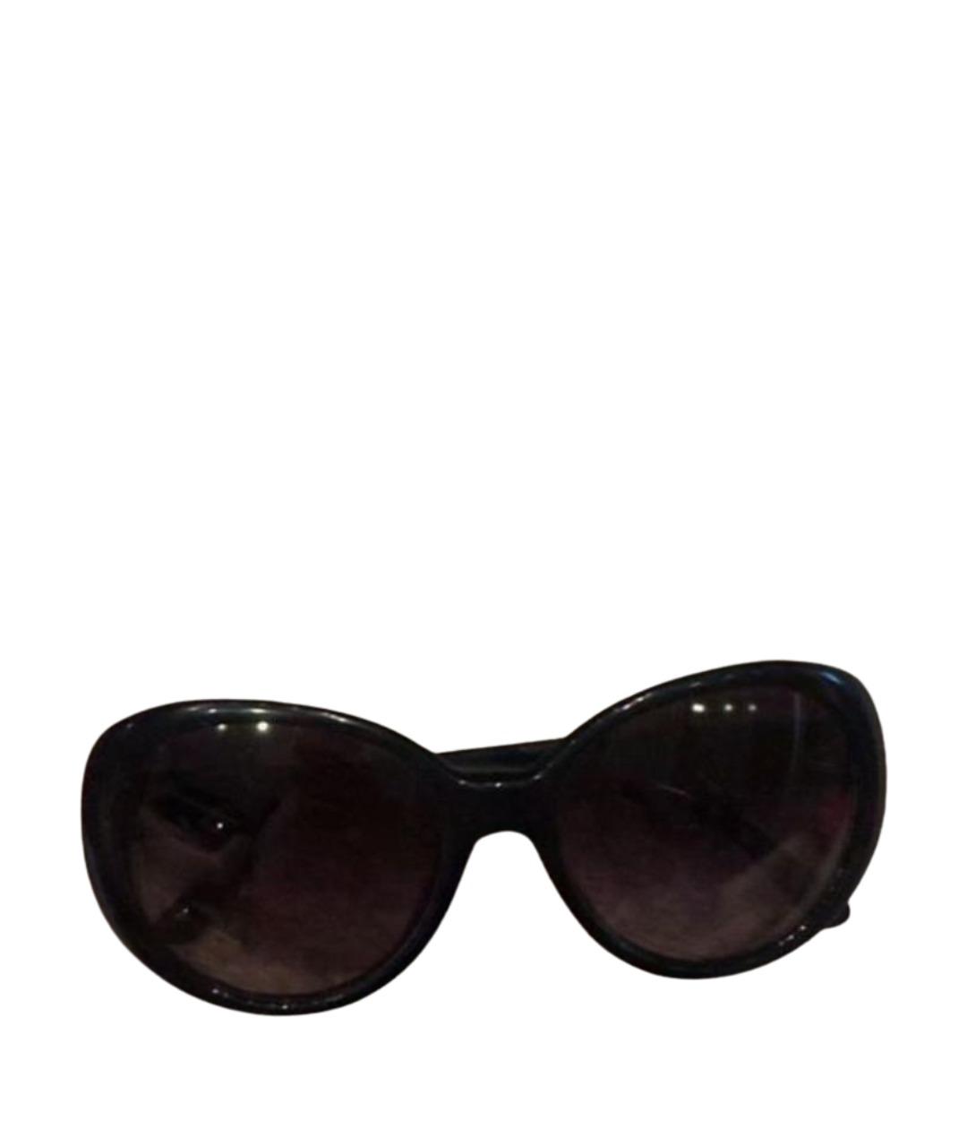 DOLCE&GABBANA Черные пластиковые солнцезащитные очки, фото 1