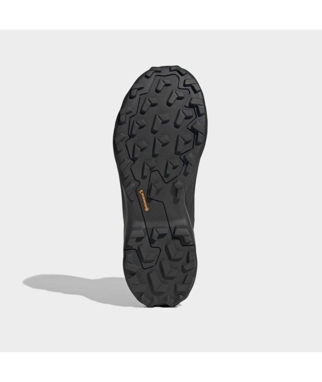 ADIDAS Черные текстильные высокие кроссовки / кеды, фото 3