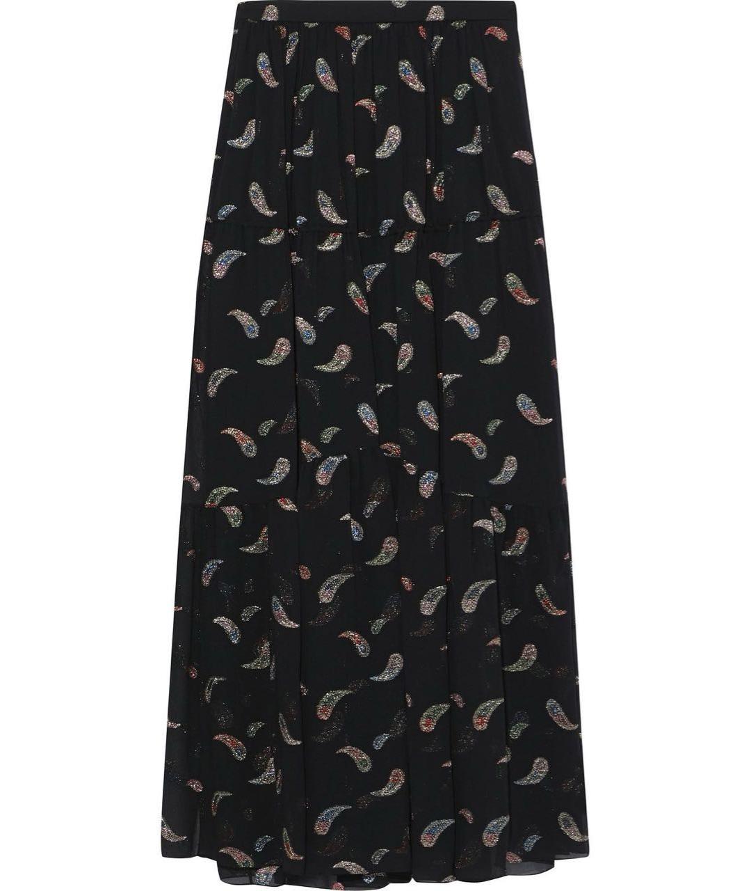 CHLOE Черная юбка миди, фото 1