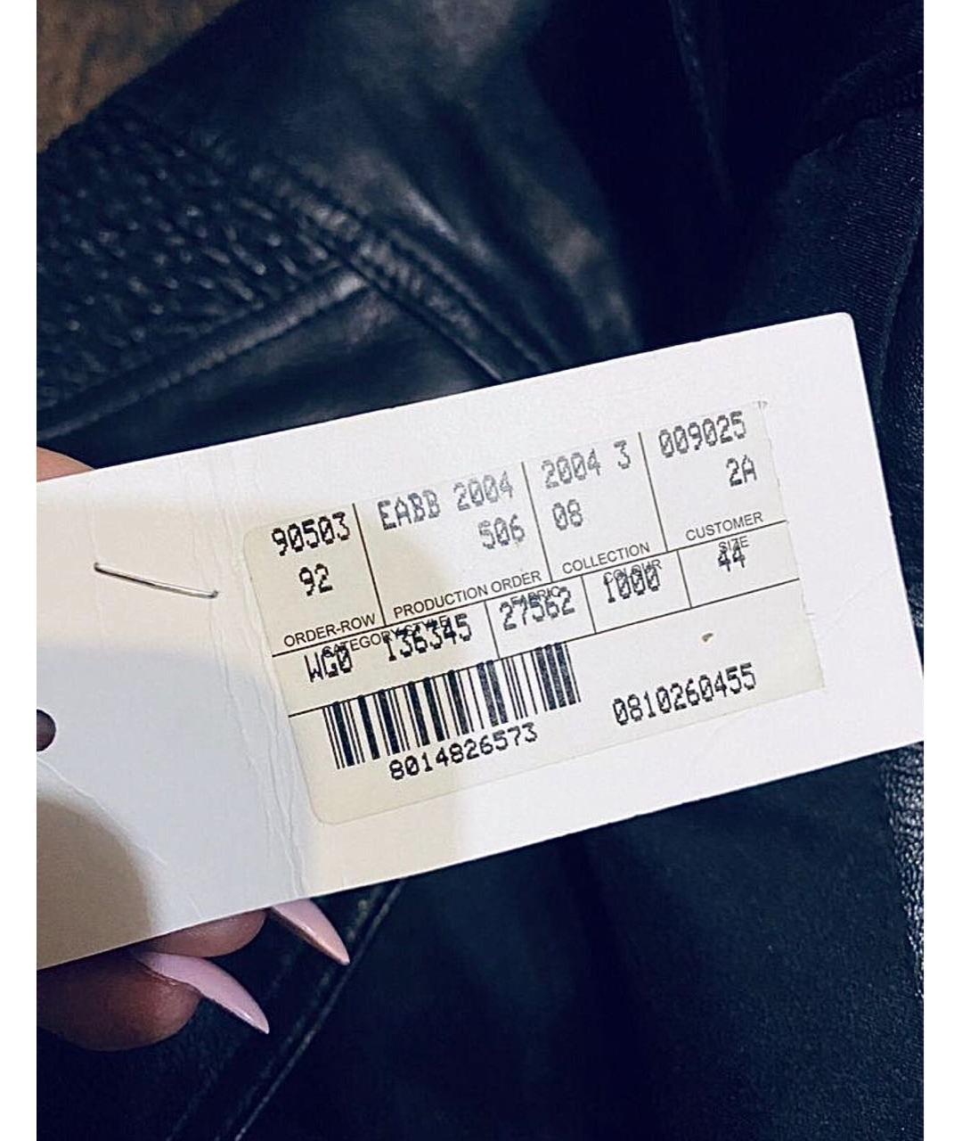 GUCCI Черный кожаный костюм с юбками, фото 5