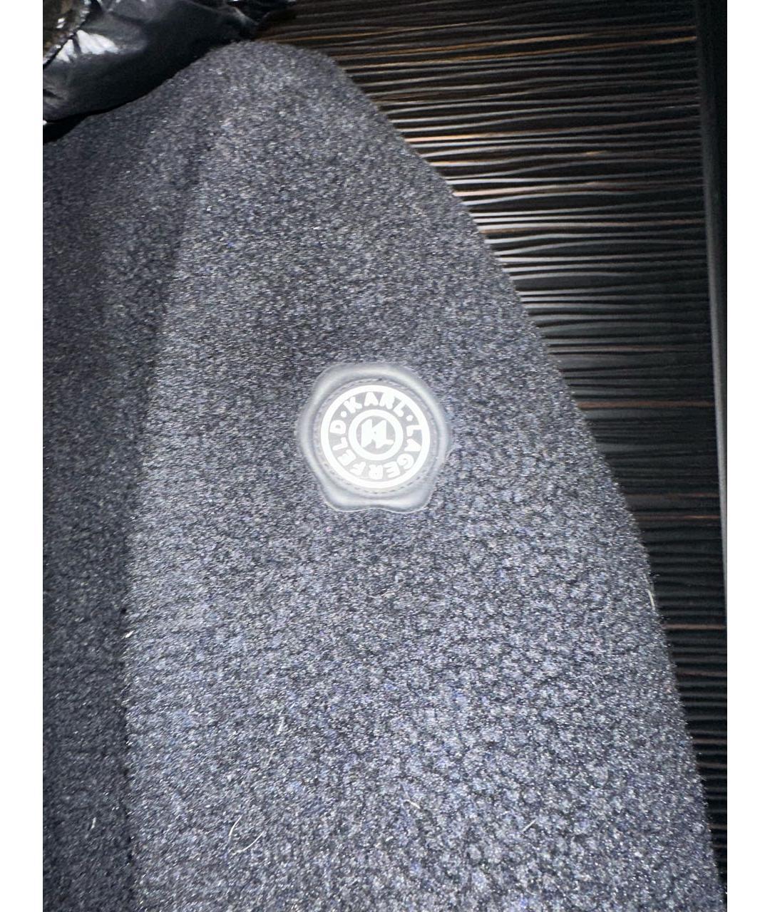 KARL LAGERFELD Черный пуховик, фото 3