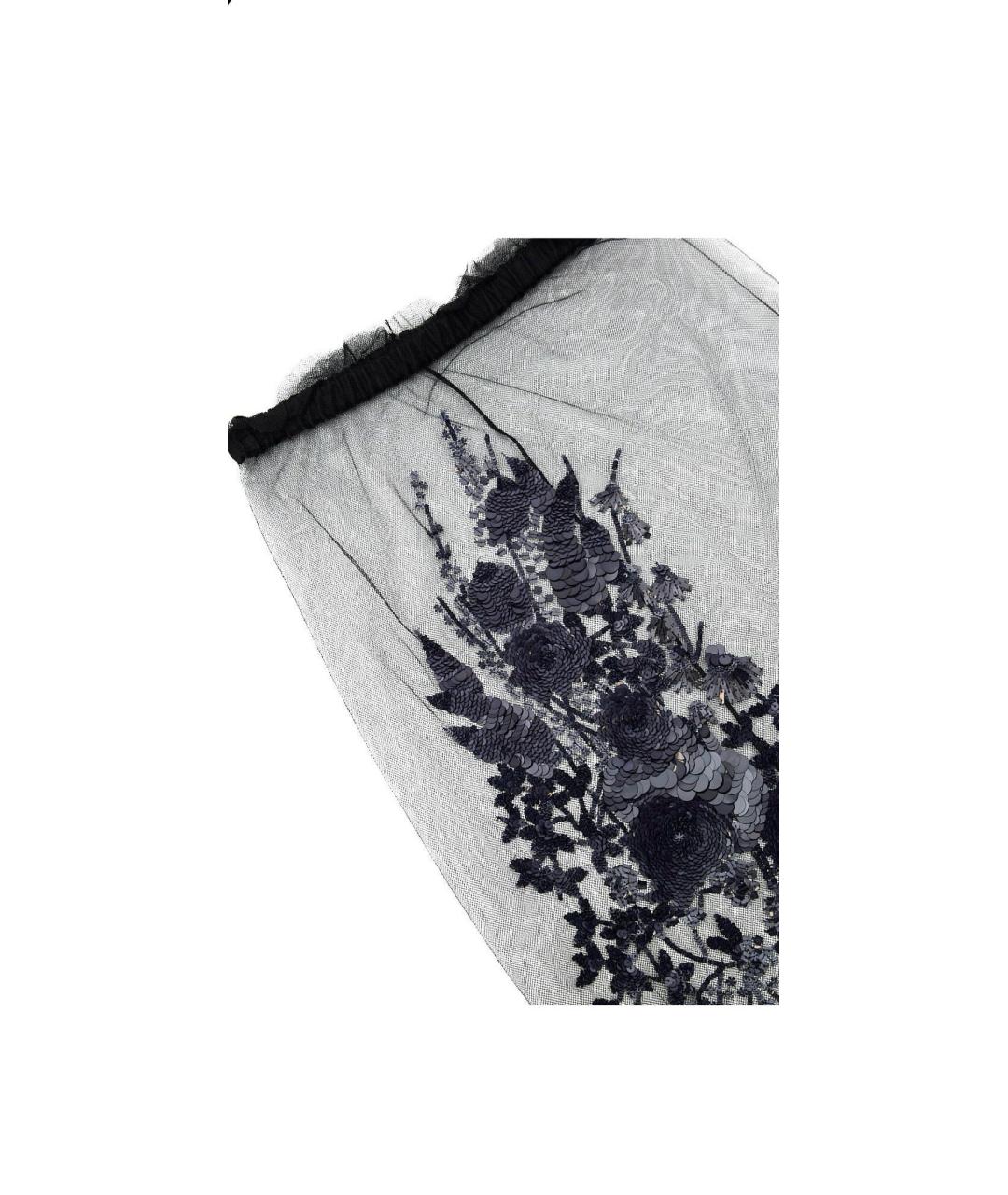 NO. 21 Черная юбка миди, фото 3