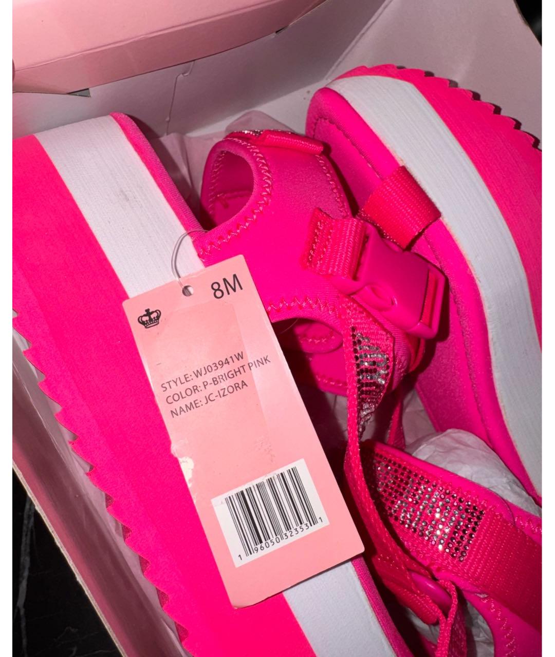 JUICY COUTURE Розовые сандалии, фото 8