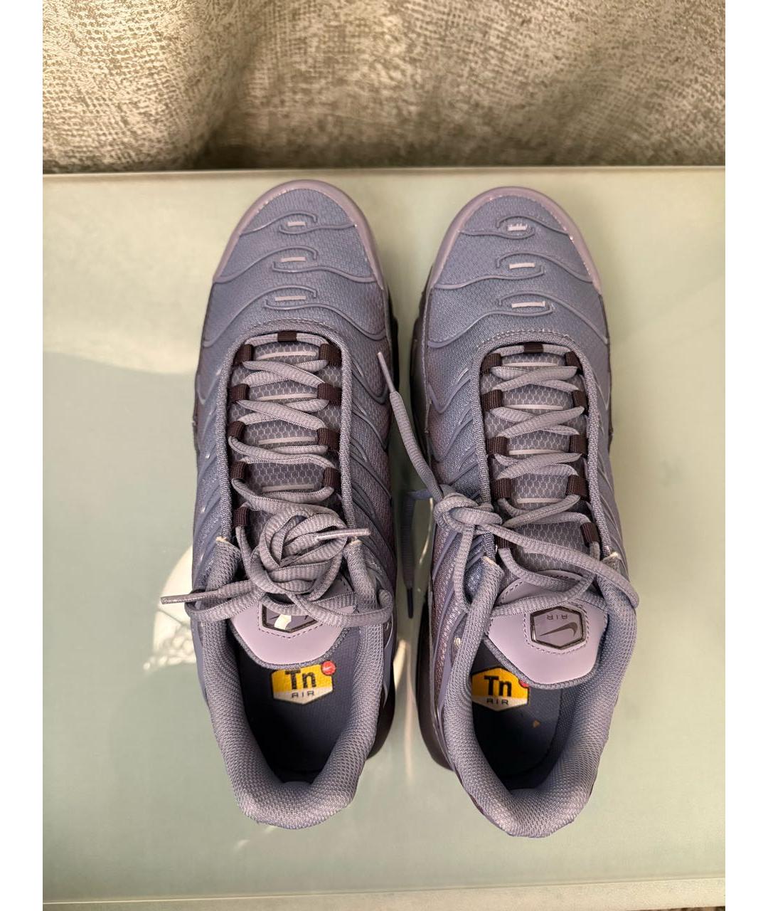 NIKE Фиолетовые синтетические низкие кроссовки / кеды, фото 3