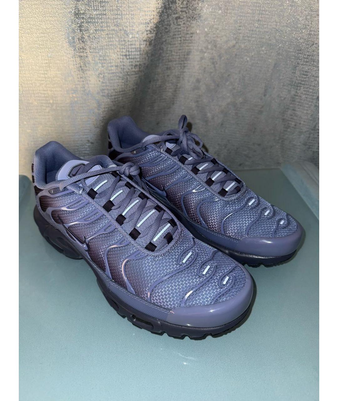 NIKE Фиолетовые синтетические низкие кроссовки / кеды, фото 5