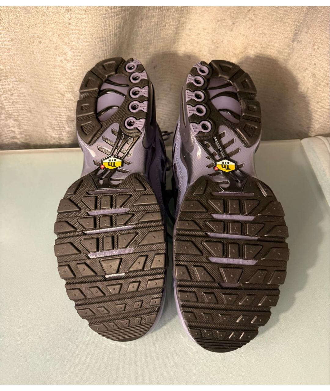 NIKE Фиолетовые синтетические низкие кроссовки / кеды, фото 6