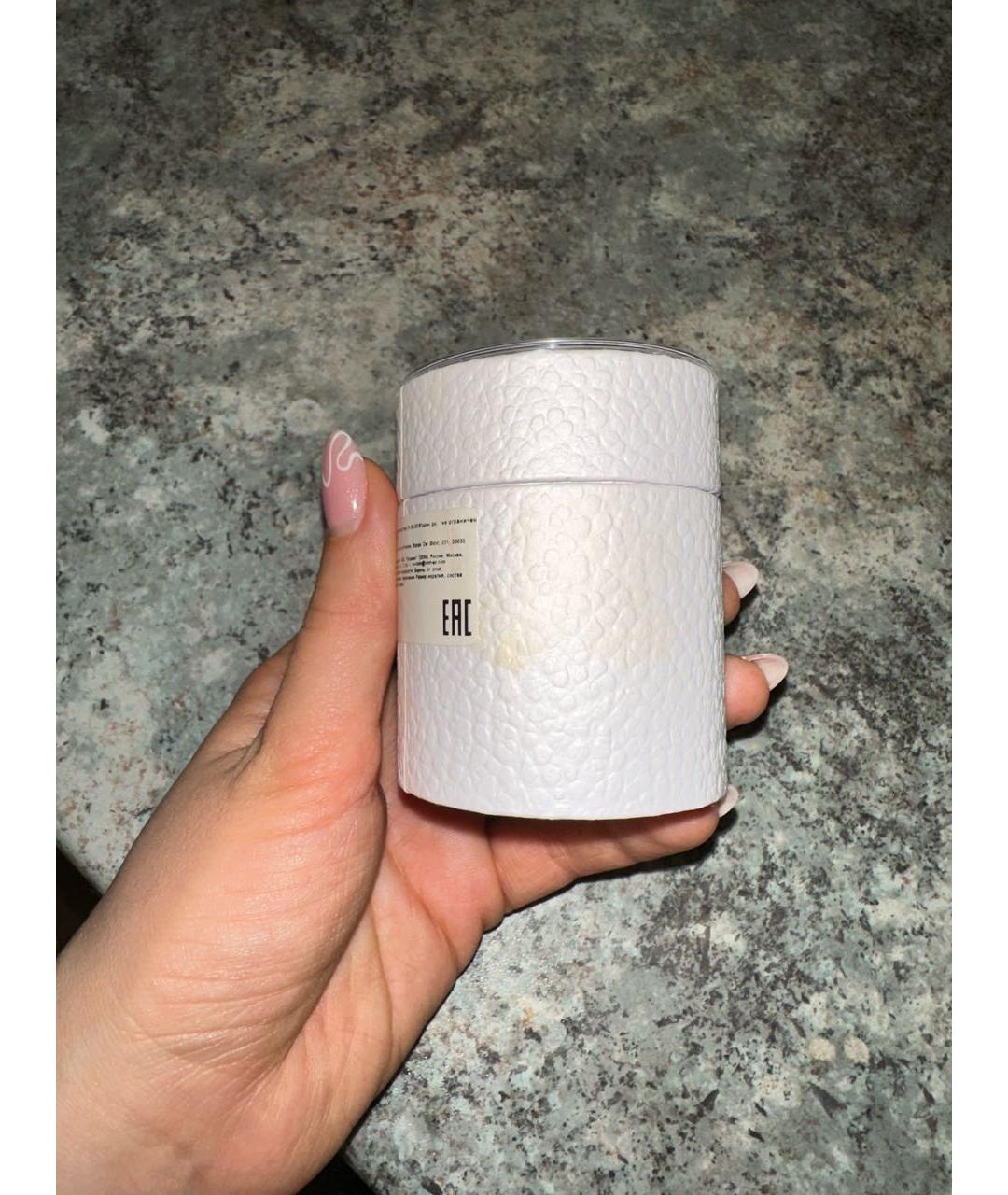 CHRISTIAN DIOR Белый шелковый шарф, фото 5