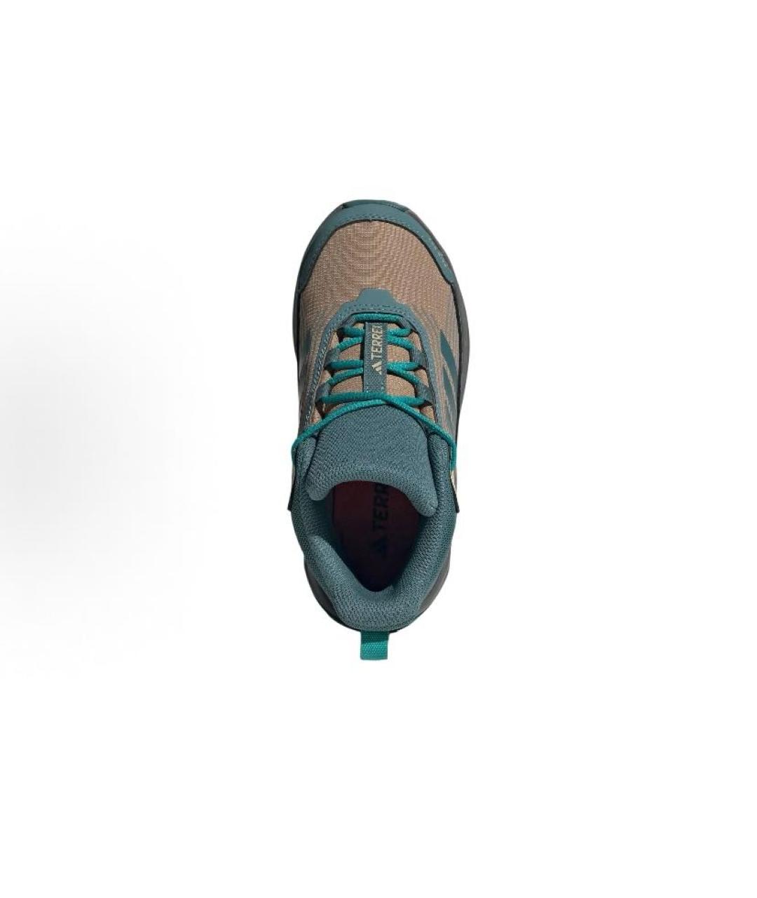 ADIDAS Синие текстильные высокие кроссовки / кеды, фото 3