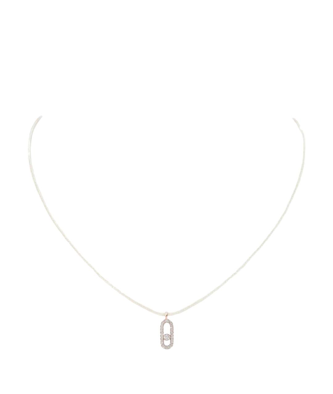 MESSIKA Бежевое колье из розового золота, фото 1