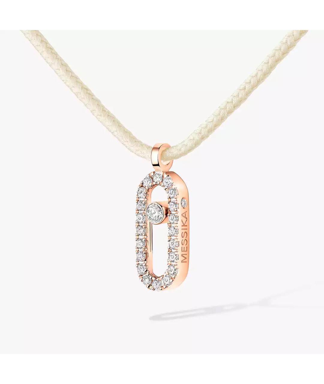 MESSIKA Бежевое колье из розового золота, фото 2