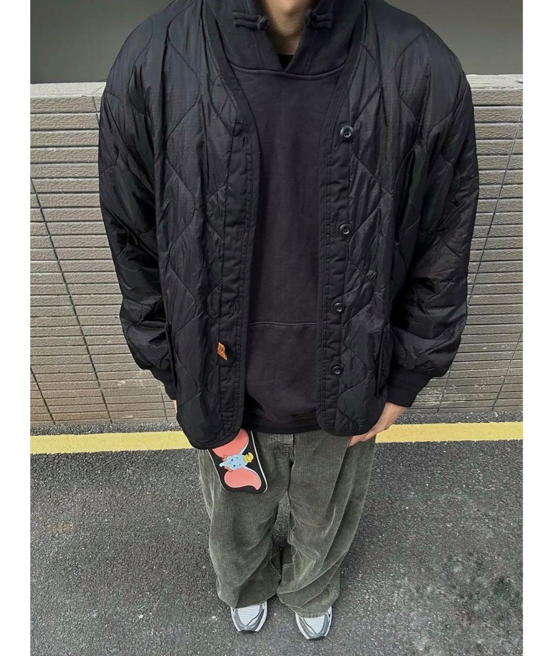 COMME DES GARÇONS Черная полиэстеровая куртка, фото 3