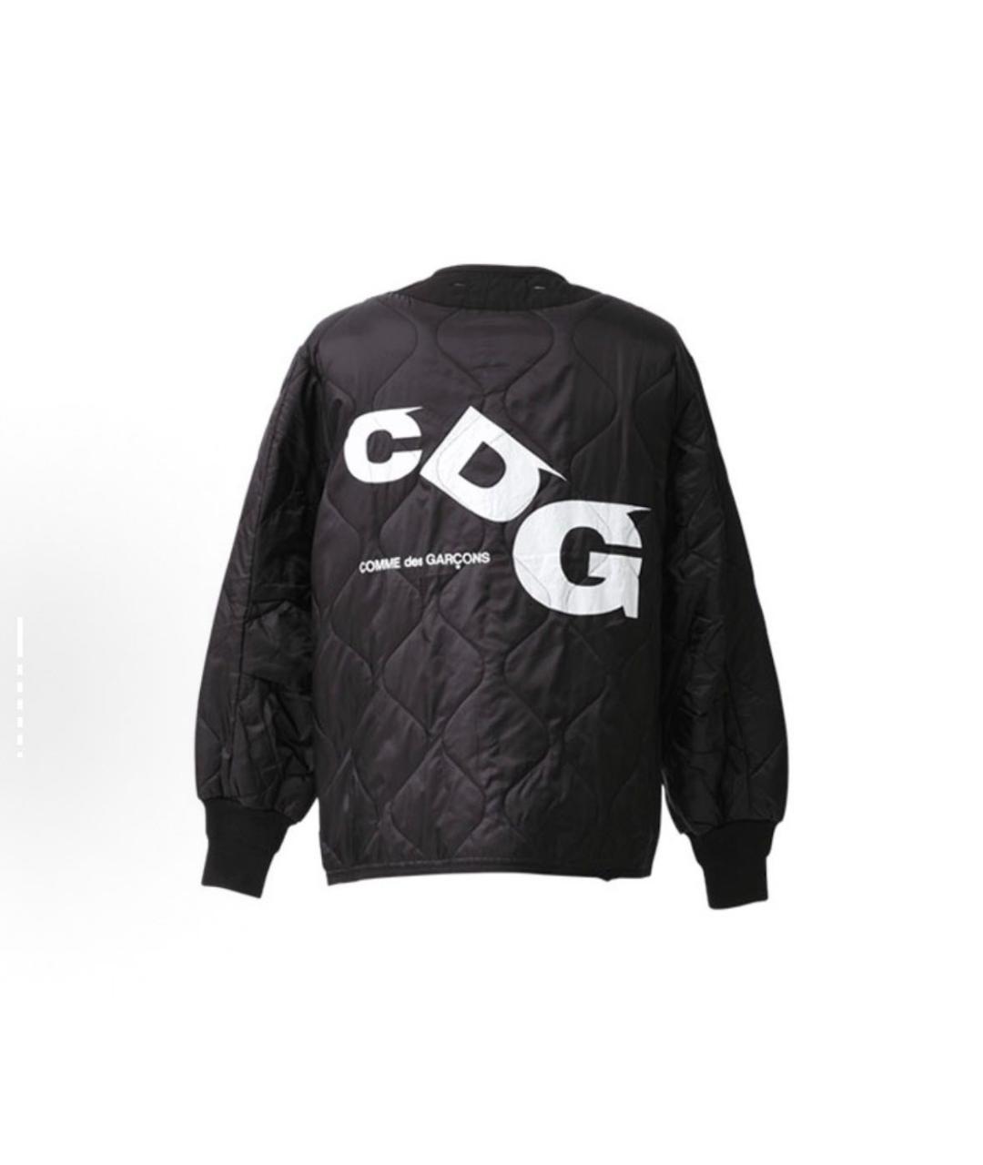 COMME DES GARÇONS Черная полиэстеровая куртка, фото 2