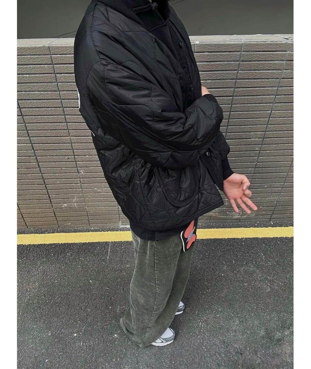 COMME DES GARÇONS Черная полиэстеровая куртка, фото 4