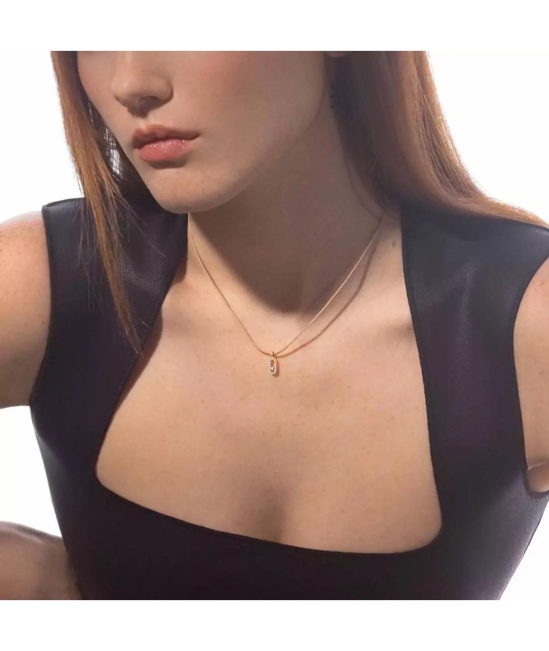 MESSIKA Бежевое колье из желтого золота, фото 3