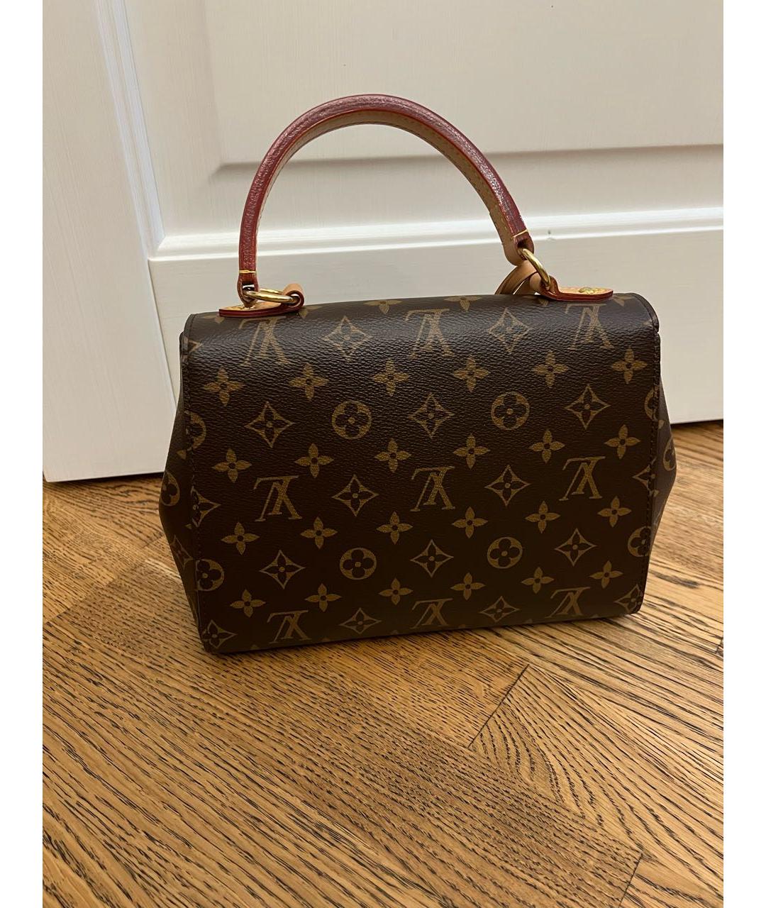 LOUIS VUITTON Коричневая сумка через плечо, фото 3