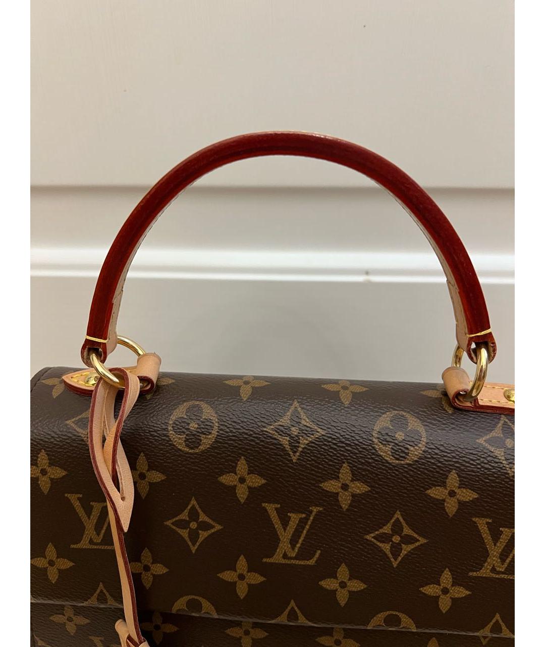 LOUIS VUITTON Коричневая сумка через плечо, фото 7