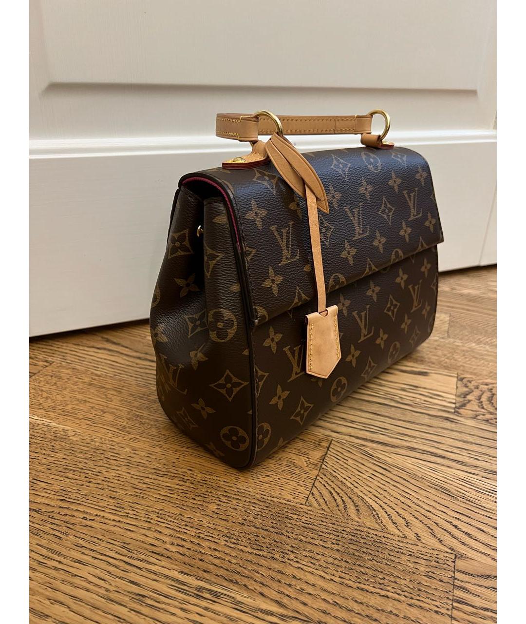 LOUIS VUITTON Коричневая сумка через плечо, фото 2