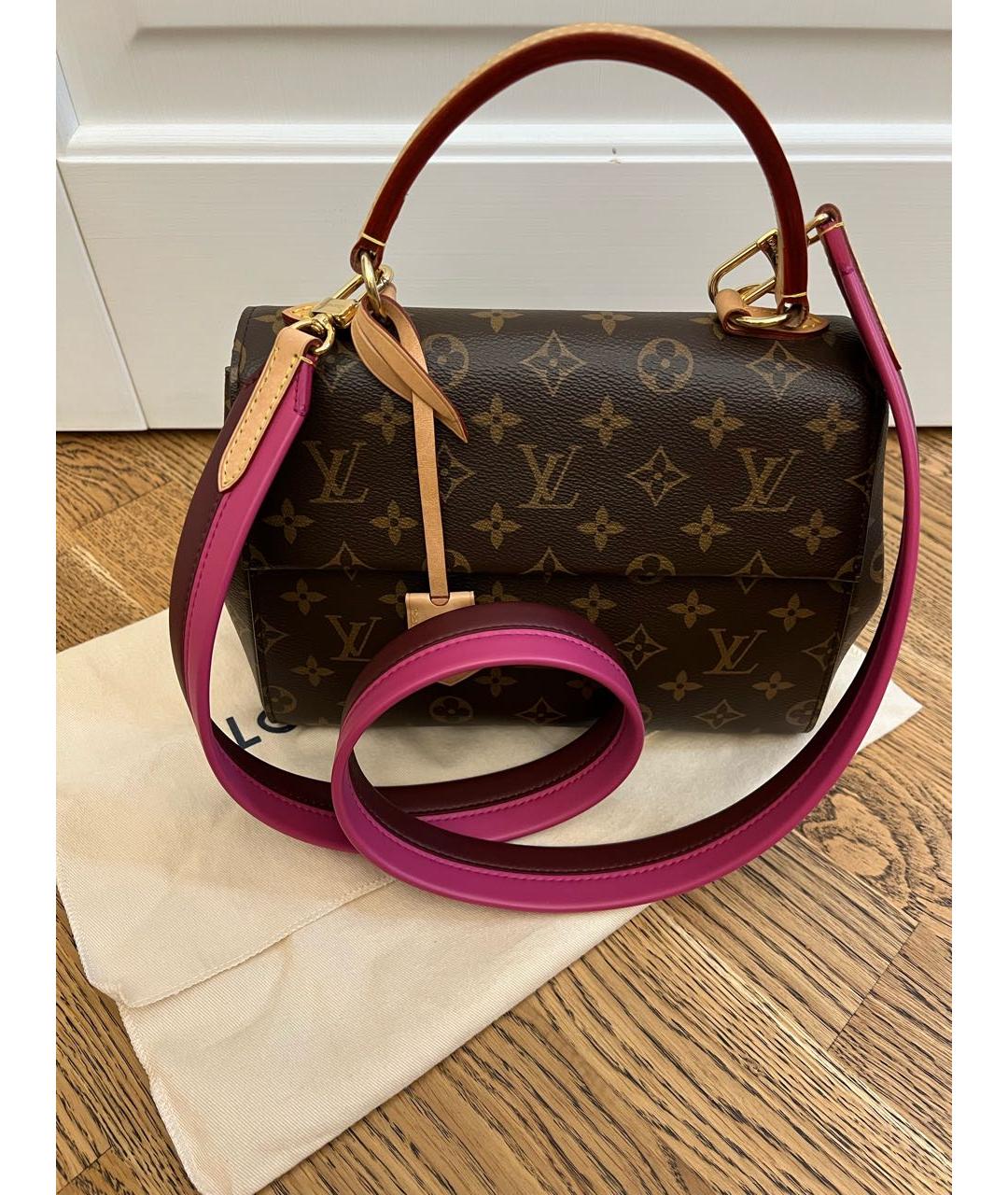 LOUIS VUITTON Коричневая сумка через плечо, фото 5
