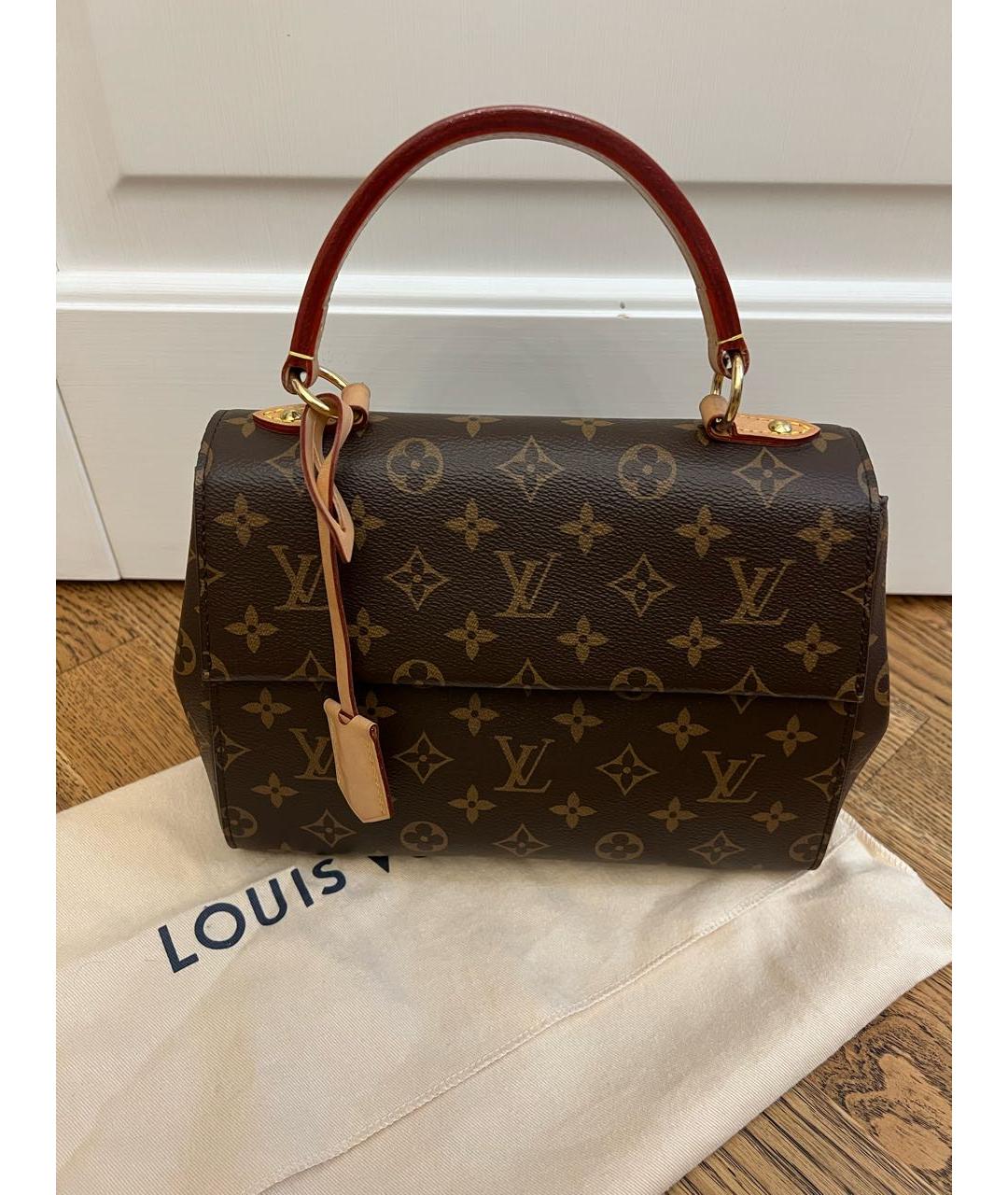 LOUIS VUITTON Коричневая сумка через плечо, фото 9