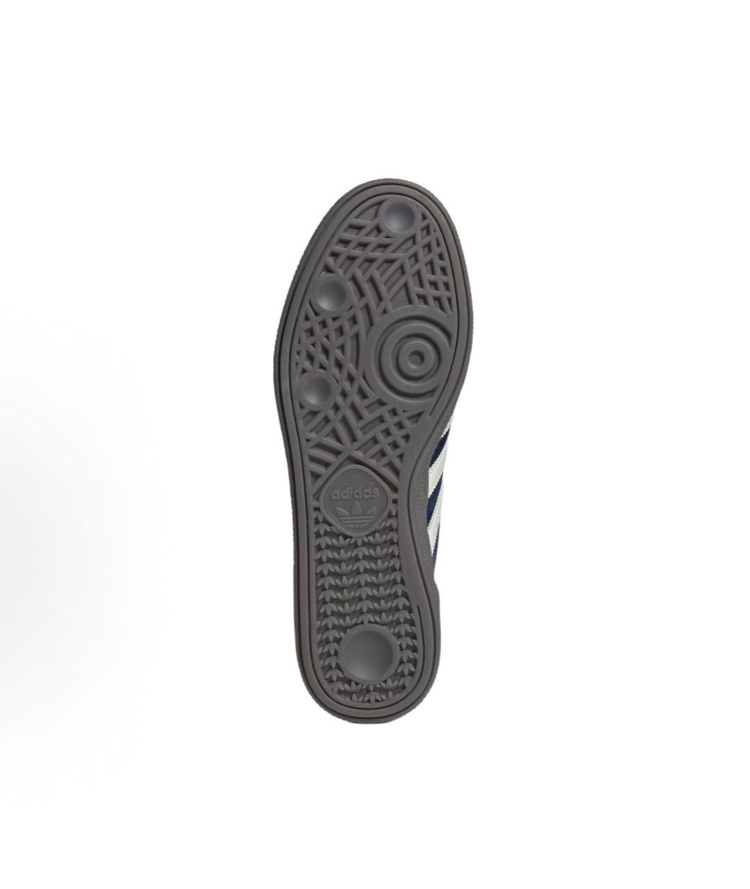 ADIDAS Темно-синие замшевые кроссовки, фото 6