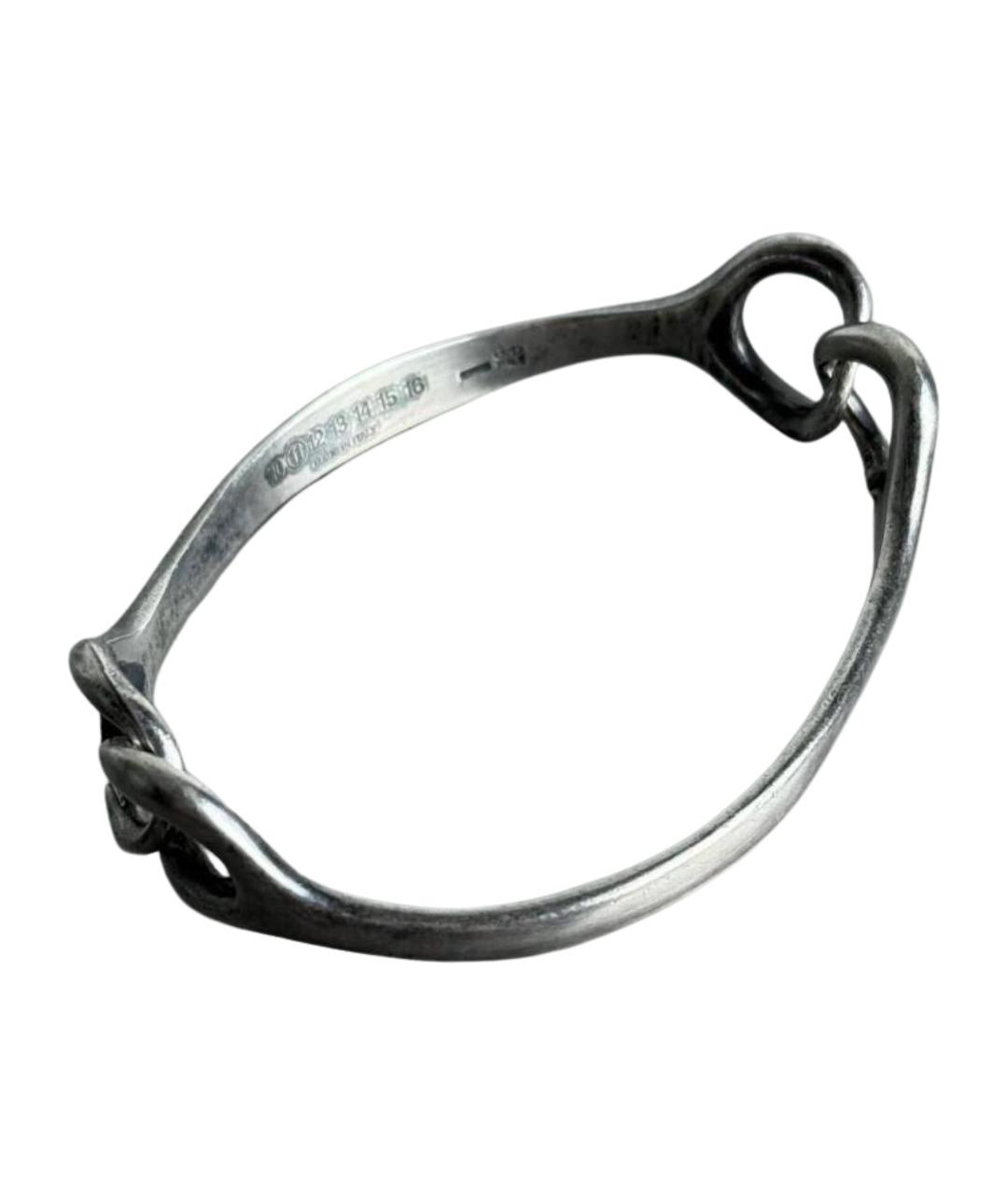 MAISON MARGIELA Серебрянный серебряный браслет, фото 1