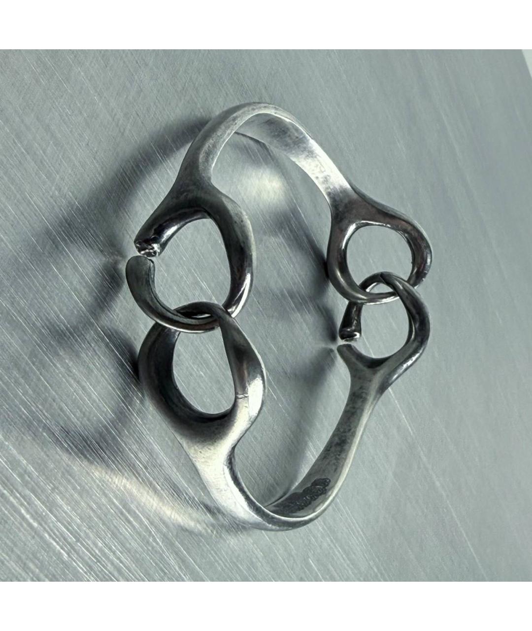 MAISON MARGIELA Серебрянный серебряный браслет, фото 4