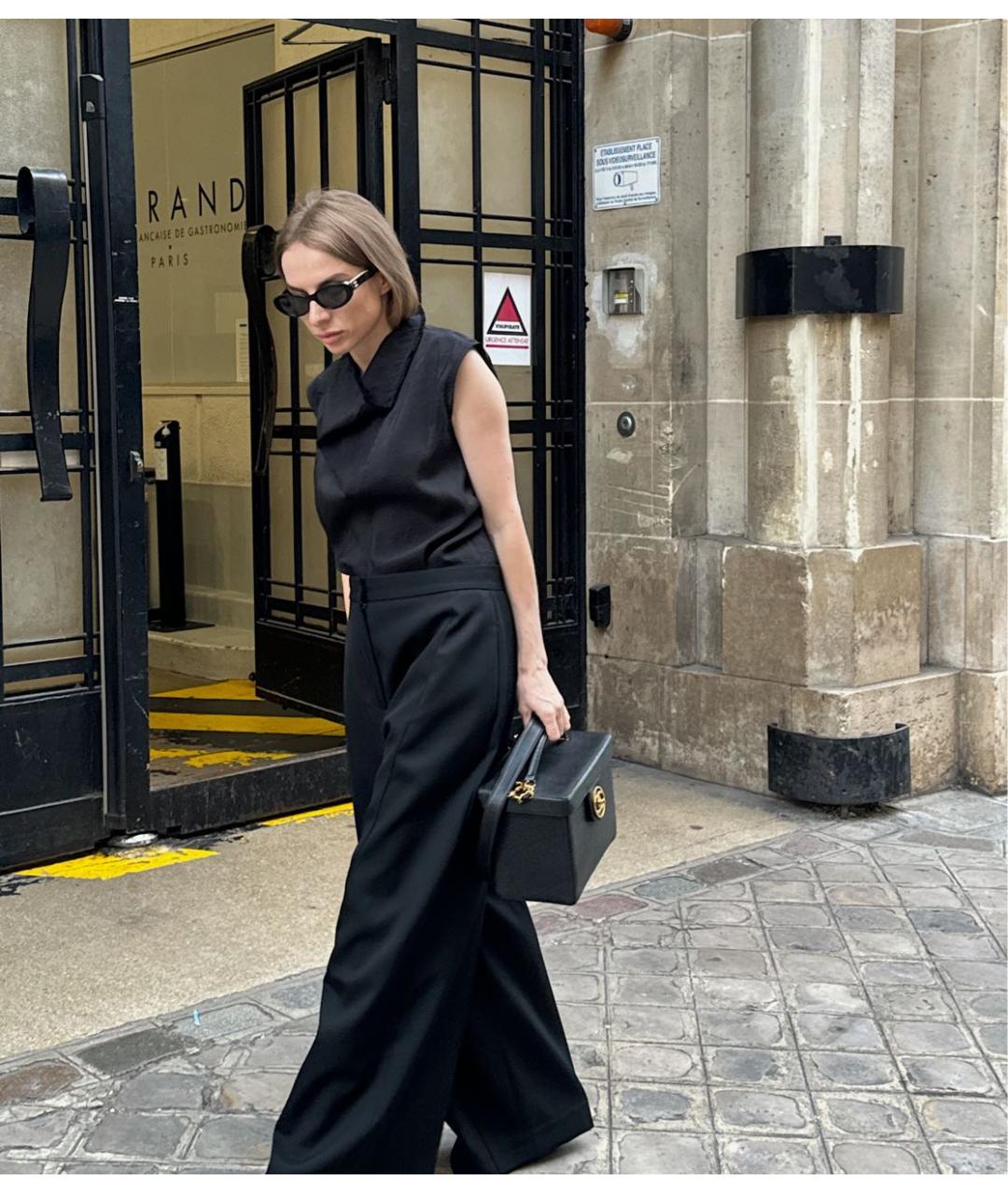 CHANEL Черная сумка через плечо, фото 4
