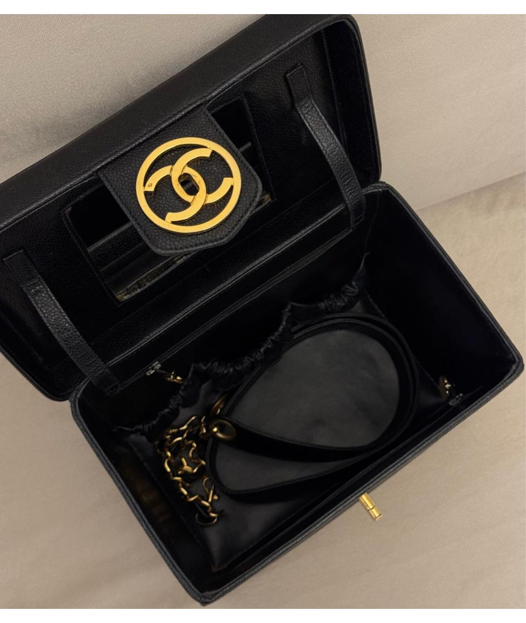 CHANEL Черная сумка через плечо, фото 6