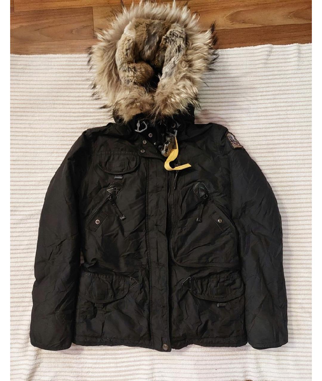 PARAJUMPERS Черный полиамидовый пуховик, фото 7