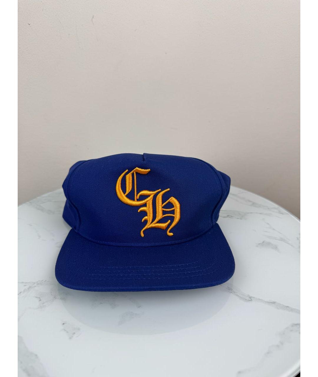CHROME HEARTS Синяя хлопковая кепка/бейсболка, фото 5