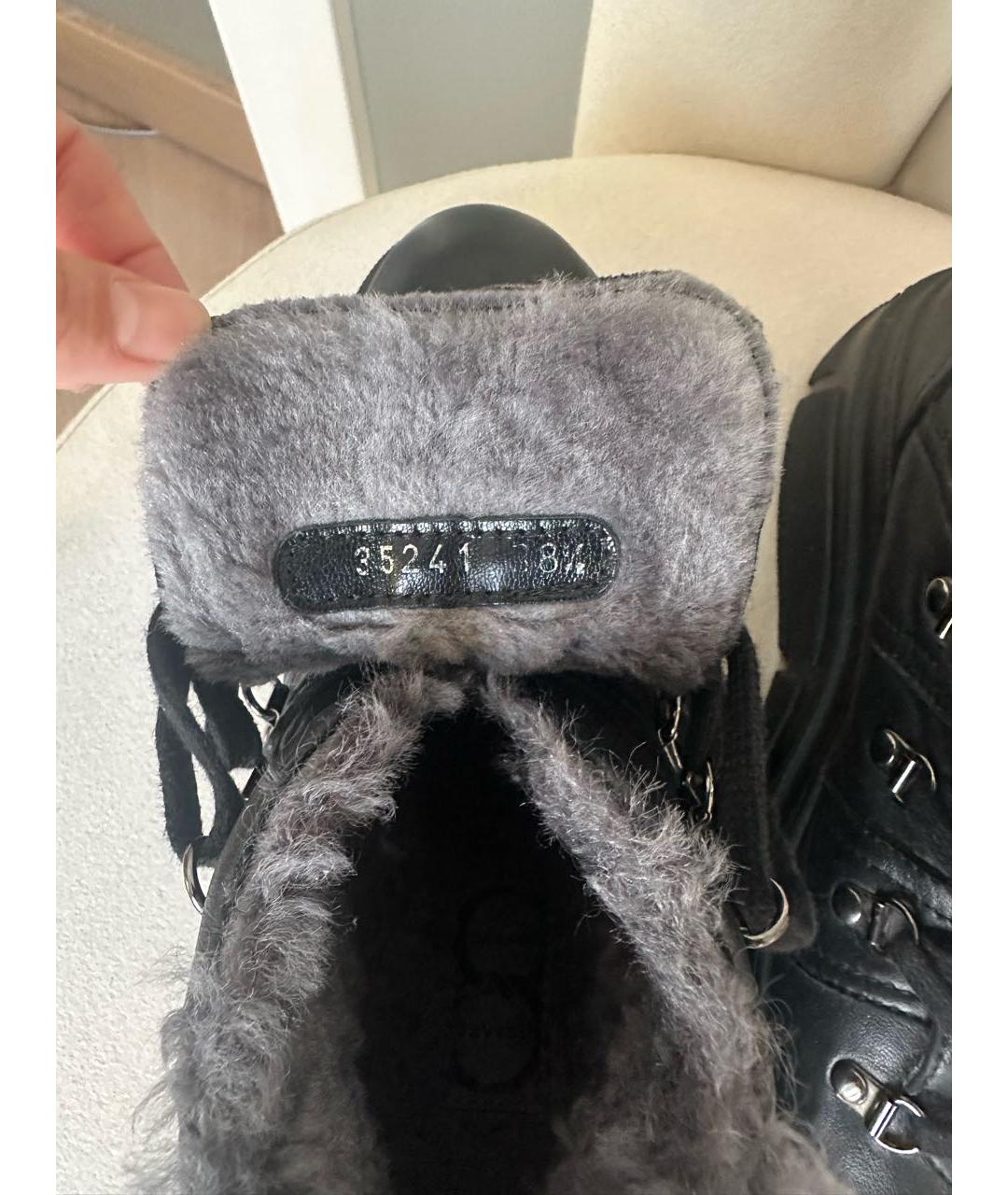 CASADEI Черные кожаные ботинки, фото 7