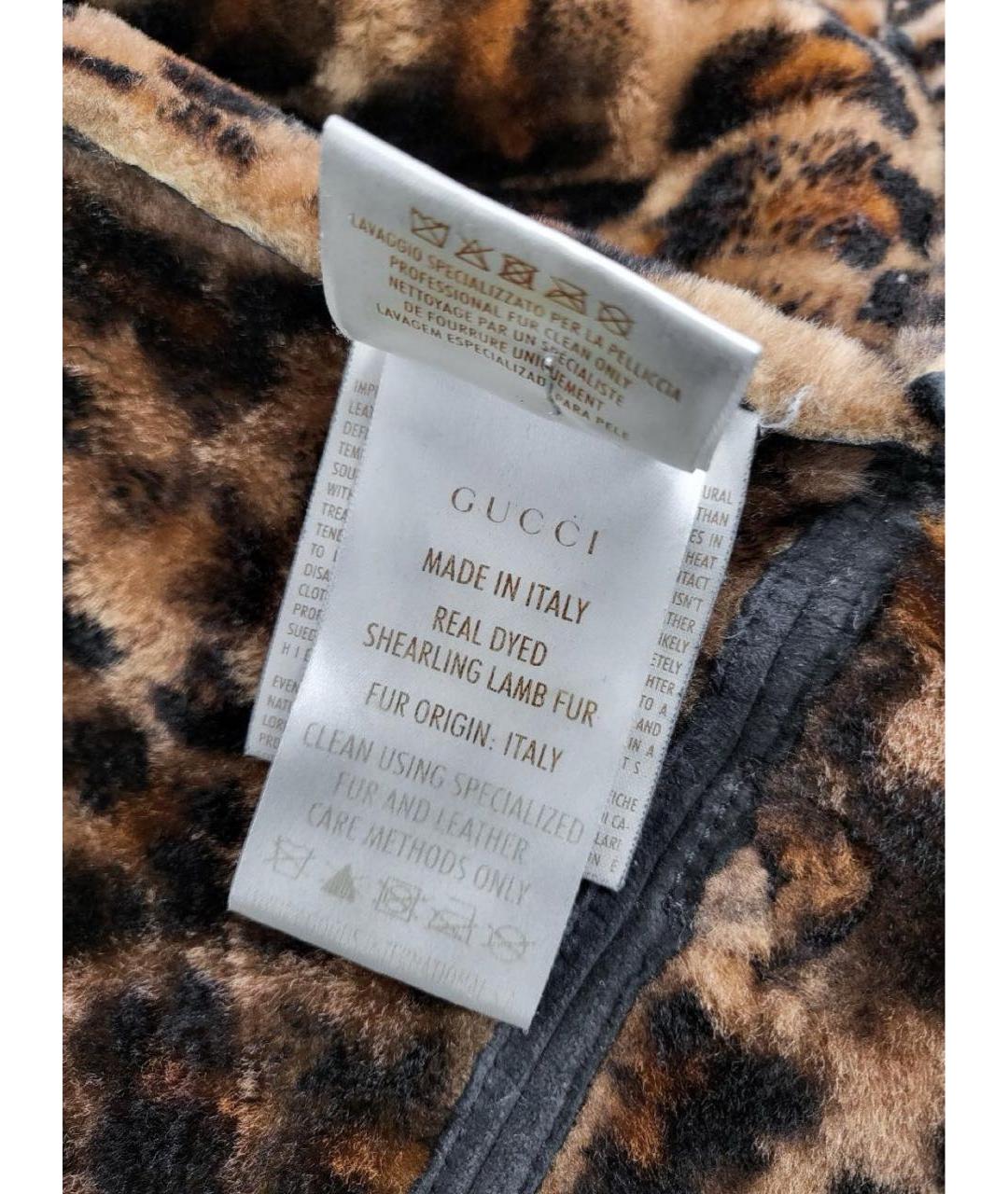 GUCCI Черная замшевая дубленка, фото 6