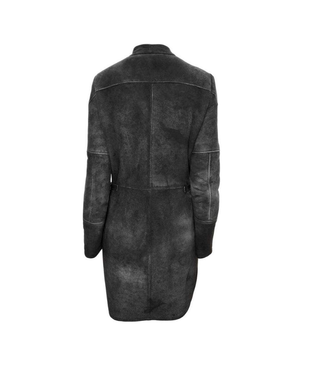 GUCCI Черная замшевая дубленка, фото 2