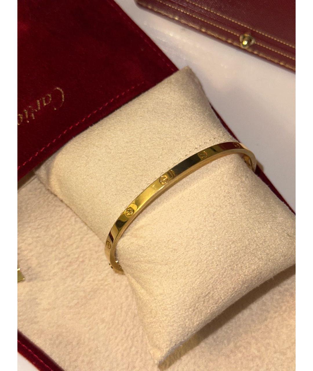 CARTIER Золотой браслет из желтого золота, фото 3