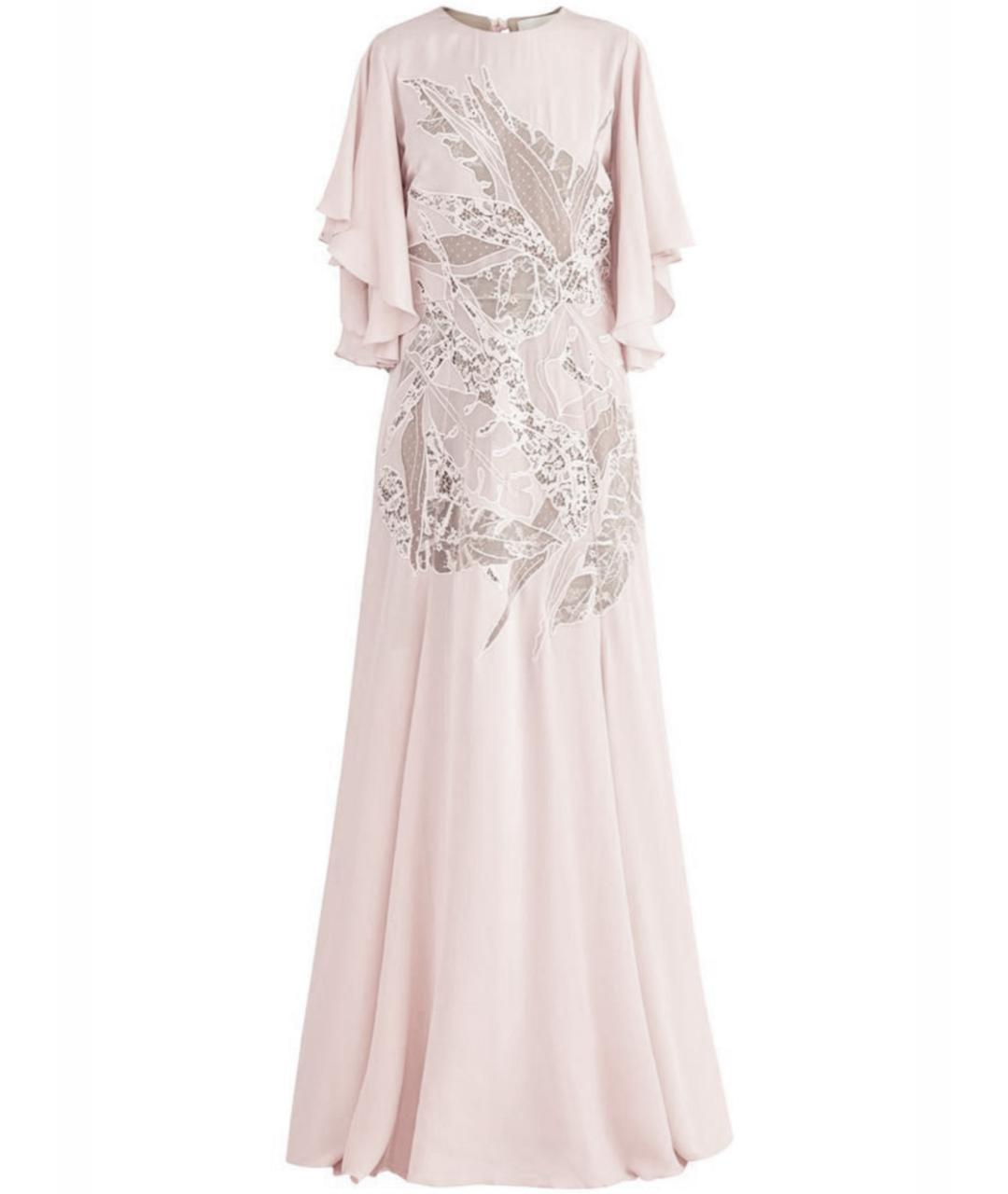 ELIE SAAB Белое шелковое вечернее платье, фото 1